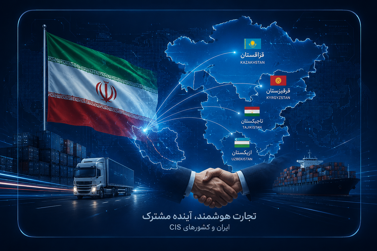 تجارت بین‌المللی هارش میان ایران و کشورهای CIS