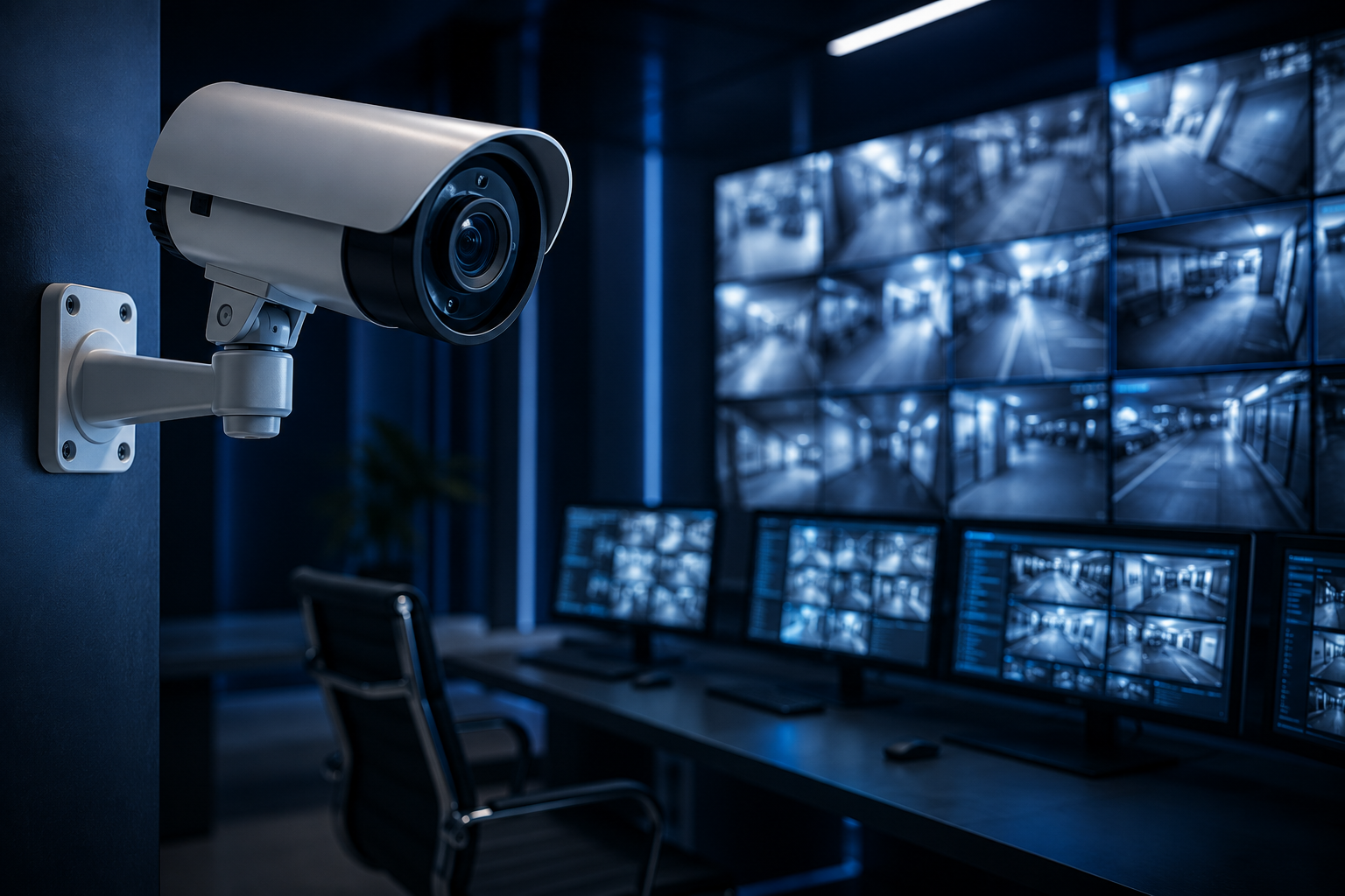 دوربین مداربسته و سیستم امنیتی هارش